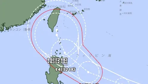 準「天兔」將直撲台灣？日氣象廳揭曉預測路徑　氣象粉專曝有「3影響」