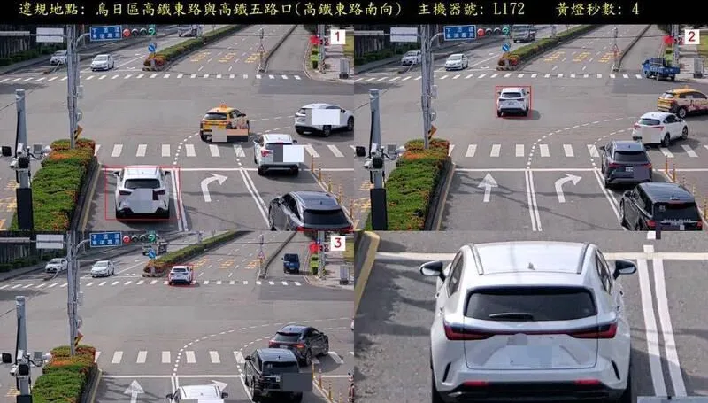 台中科技執法3地半年狂吸4487罰單　「魔王級路口」佔7成奪冠