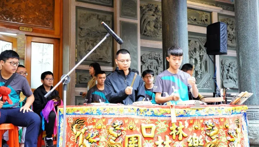 林口子弟戲文化節！傳統戲曲精彩展演　跨區北管軒社繞境拜廟