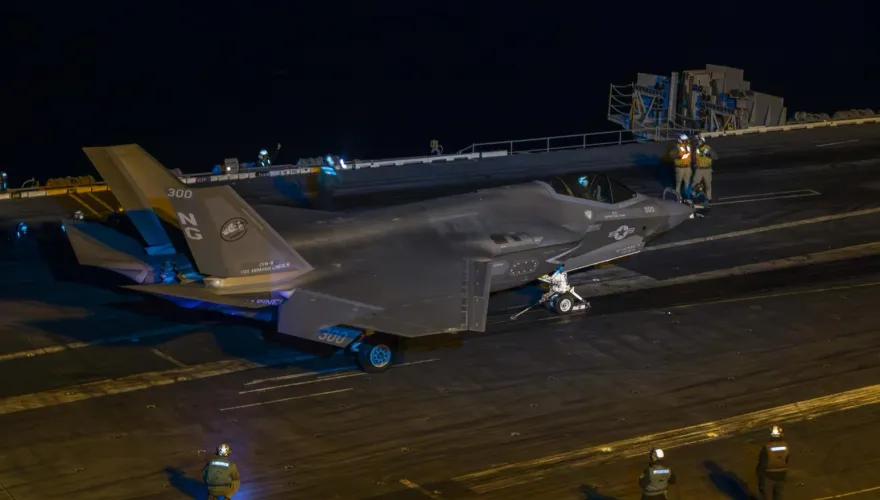 空襲葉門叛軍　美軍F-35C匿蹤戰機首開實戰紀錄