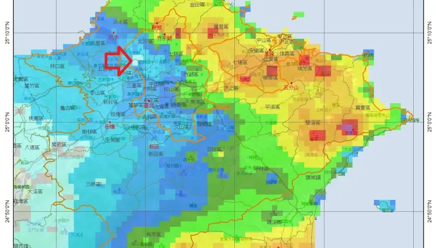 北台灣連日大雨！唯獨石牌「龜神坐鎮」地乾　鄭明典：受到大屯山庇蔭