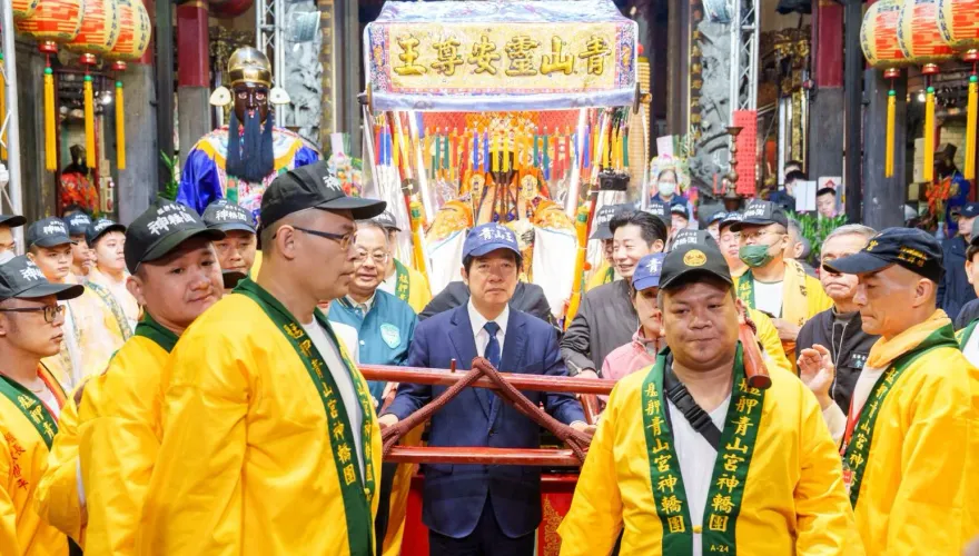 獨/青山王「扶轎政治學」受考驗？傳賴清德總統不出席、指派內政部次長代理