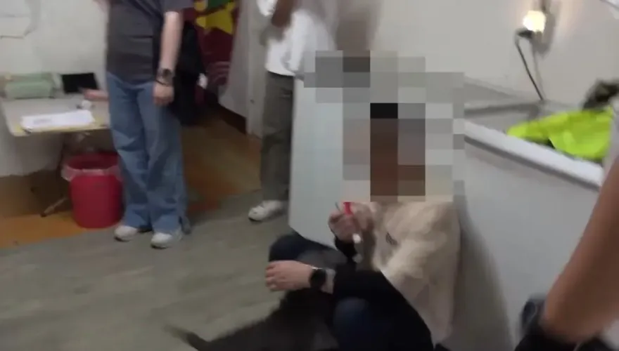 影/台中毒販被抓不忘愛犬　求警「把狗放冷氣房」再搜查