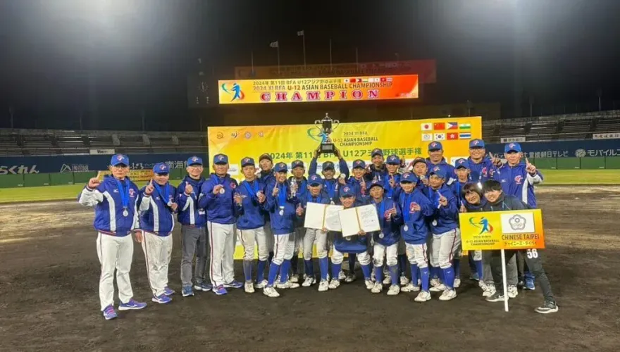 U12奪冠中華隊小將爽嗑和牛！　球員自信高喊：台灣最強