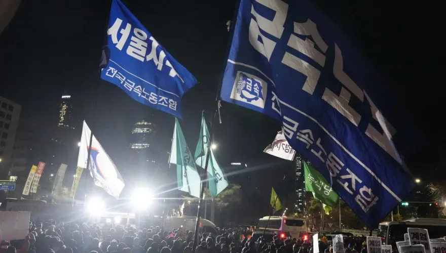 尹錫悅再掀執政危機！韓最大工會號召7:00無限期罷工：宣告尹政府終結