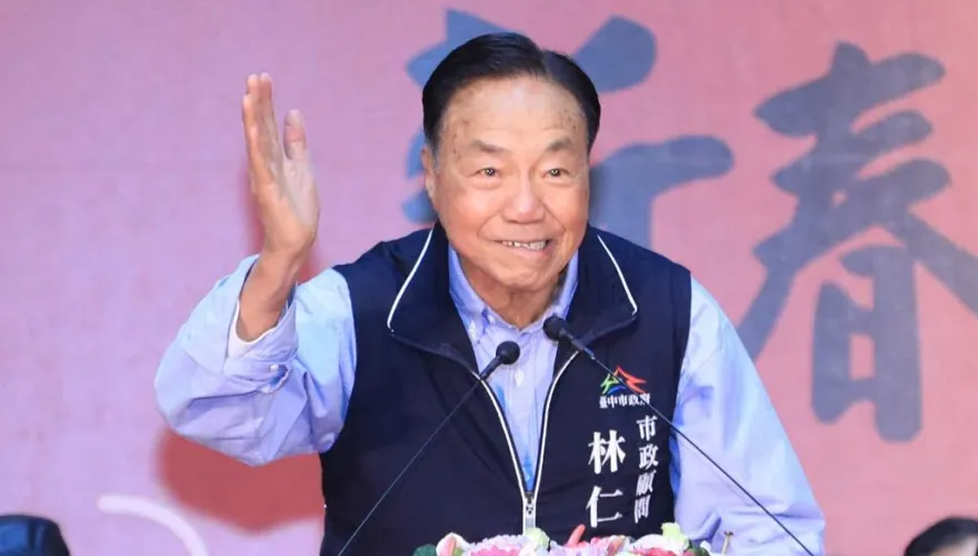 力拱盧秀燕「蒜總統」！中市前議長林仁德病逝享壽88歲