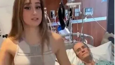 22歲網美被寫進85歲男友遺囑！　病床熱舞嗨喊：要不要拔插頭？