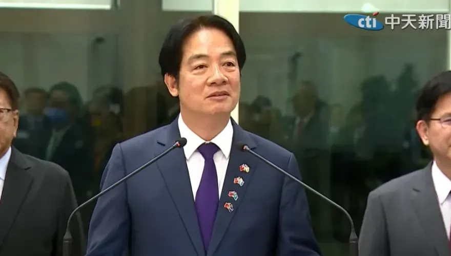 影/賴清德出訪對岸沒反應　謝寒冰：代表規格太低沒必要
