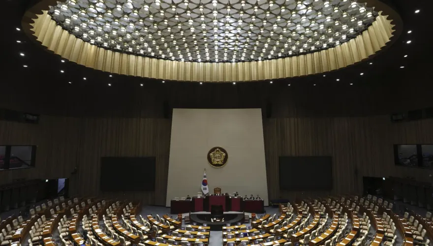 國會攻防！避免跑票　韓執政黨議員集體缺席彈劾案表決
