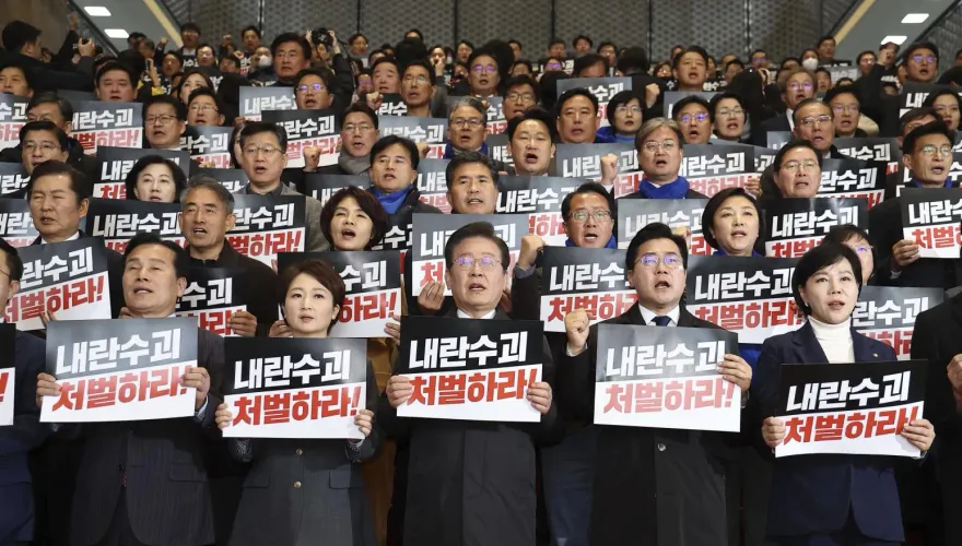 南韓執政黨確定反對彈劾　共同民主黨：若未過將再提第2次