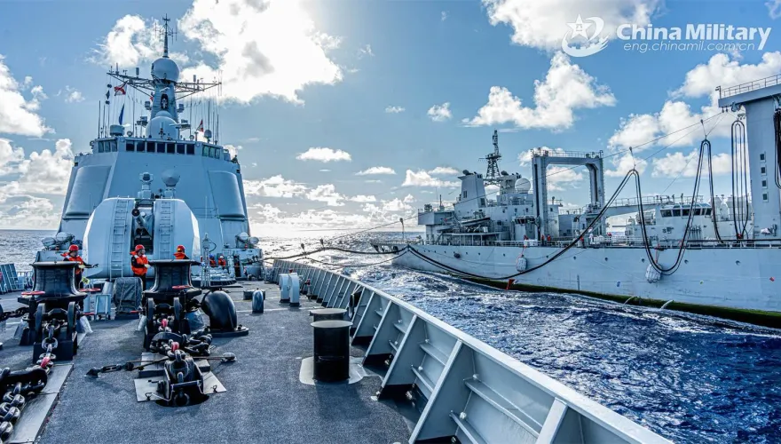 解放軍艦艇大量集結　外交部嚴正要求停止軍事恫嚇