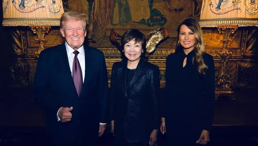就是不見石破茂！川普私人晚宴款待安倍遺孀　PO合照燦笑