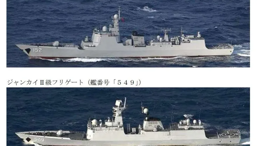 宮古島海域再度出沒　解放軍作戰艦航向太平洋