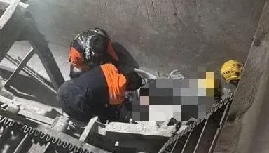 影/永康嚴重工安意外！工人撿器材遭捲入輸送帶「當場夾死」