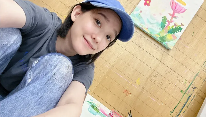 離婚黃子佼後首發聲！孟耿如沉寂15個月突更新社群　曬新畫作藏心境