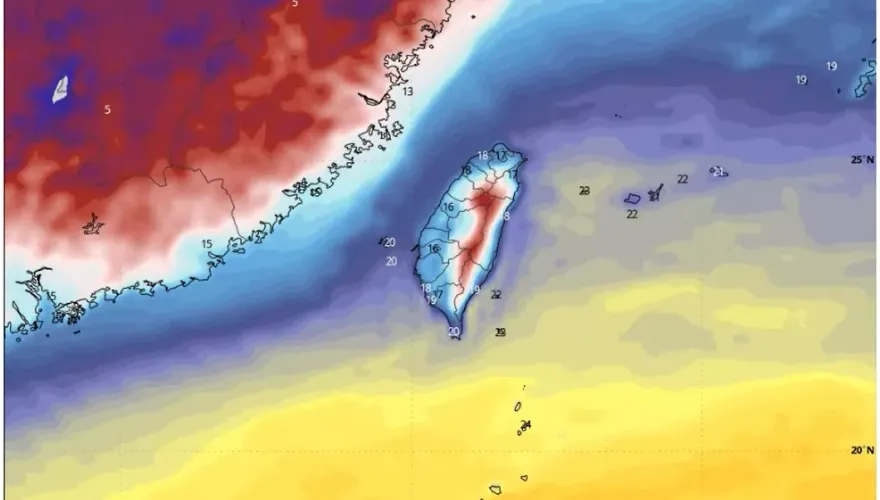 把握最後好天氣！周末超強冷空氣來襲　「極端低溫」跌破10度