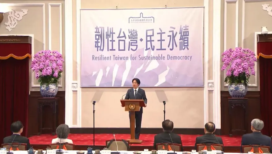 全社會防衛韌性委員會第2次會議　賴清德做出四點結論