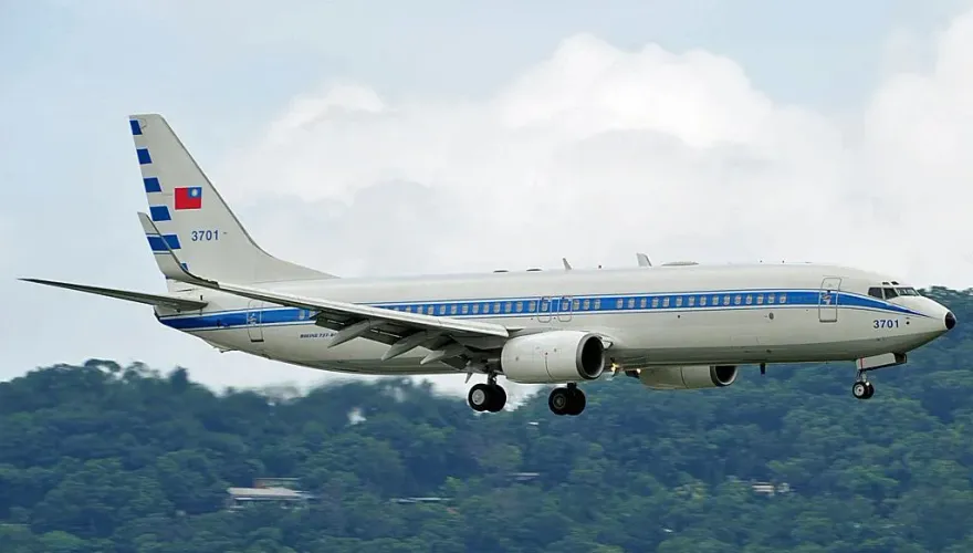 南韓空難同型機　民進黨啟用的波音737總統行政專機