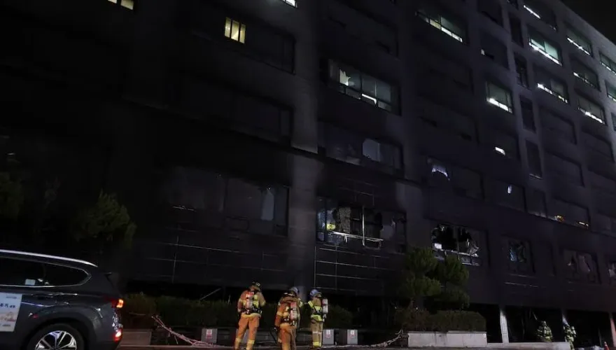 韓國不平靜！商業大樓爆嚴重火災　已救出多達240人