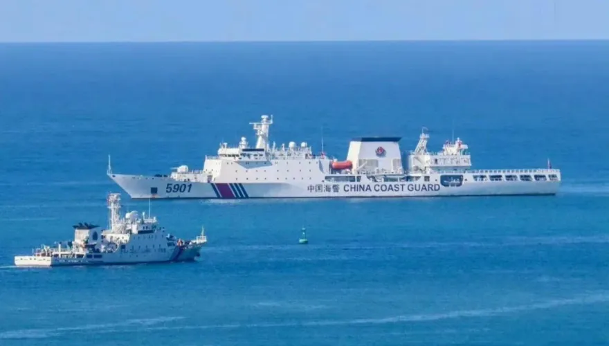 「怪物級」陸海警船元旦抵黃岩島　分析：示警美菲