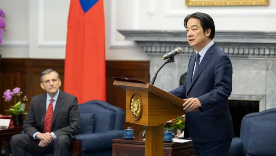 總統賴清德接見美國雷根基金會訪問團　感謝大力支持台灣