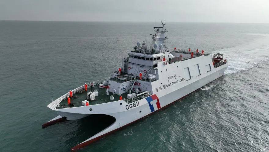 海巡生力軍　海巡艦長濱號交艦、蘇澳號命名下水