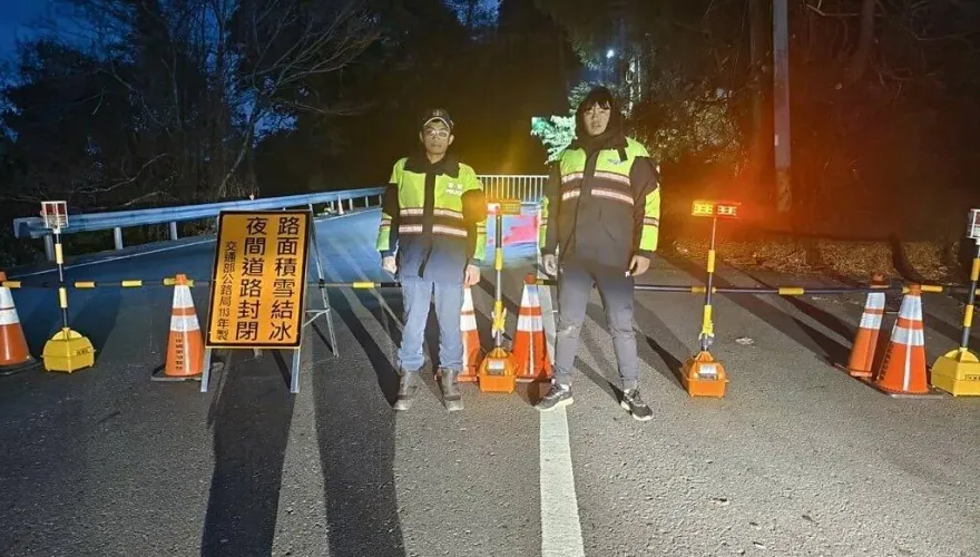 合歡山入夜有下雪機率　台14甲「翠峰至大禹嶺封路」