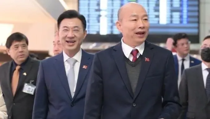 賀川普就職　韓國瑜：MAGA的波瀾壯闊裡讓世界看見台灣奇蹟再起