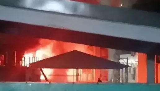 影/目睹至親喪命！沙鹿惡火祖孫身亡　嬤屋外跪地喊救命