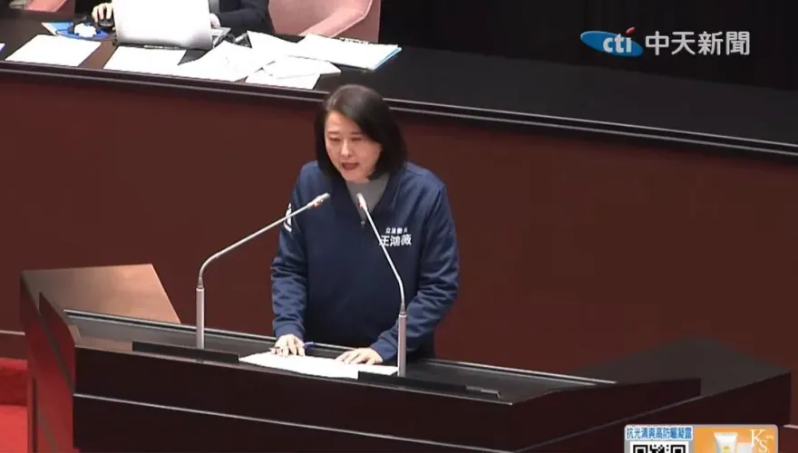 謝長廷曾為總預算覆議失敗下台　王鴻薇：卓榮泰你敢嗎？