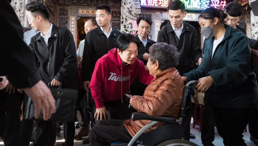 過年期間嘉義發生地震　賴總統竹縣參拜盼台灣無災無難