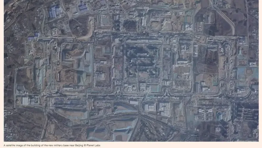 五角大廈10倍大！傳陸建軍事指揮中心「北京軍城」衛星照曝