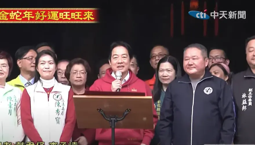 賴清德到鹿港天后宮！總統求媽祖讓地震快過去　提醒詐騙