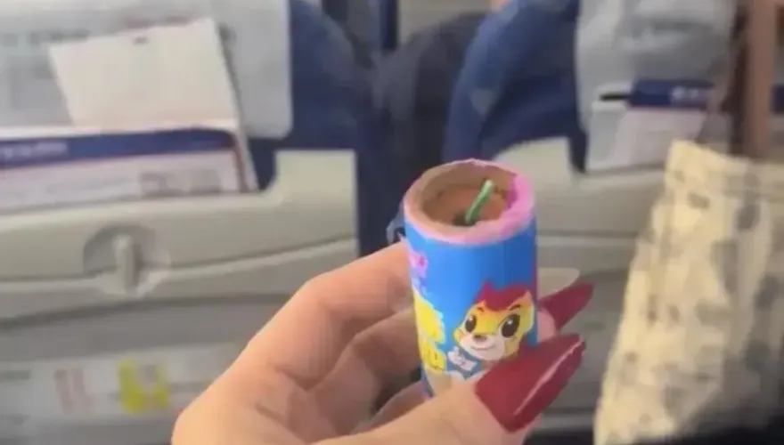影/乘客飛機上撿到鞭炮？桂林機場駁安檢亮紅燈：核實中