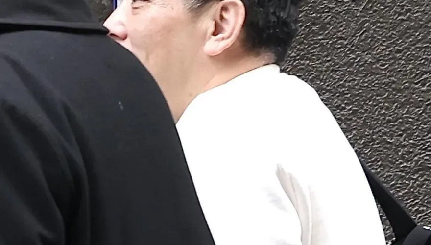 直擊！命理師詹惟中隻身赴大S家　本尊：「是來找朋友」