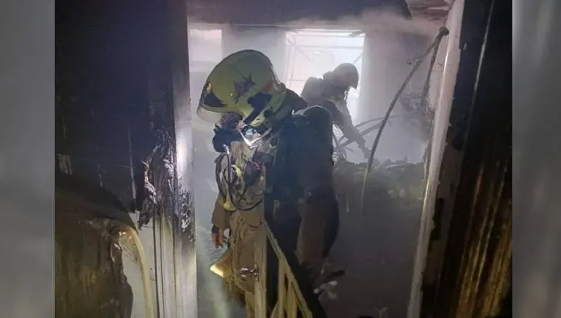 台南驚見社區「10樓大火」！女屋主嗆傷送醫、33人逃