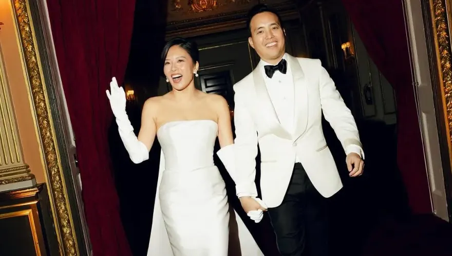 高凌風愛女葛曉潔結婚了！情牽艾美獎導演　曬「超辣婚紗照」