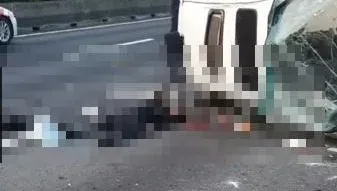 驚悚現場曝光！豐原段6車連環追撞　2人拋飛1死1命危