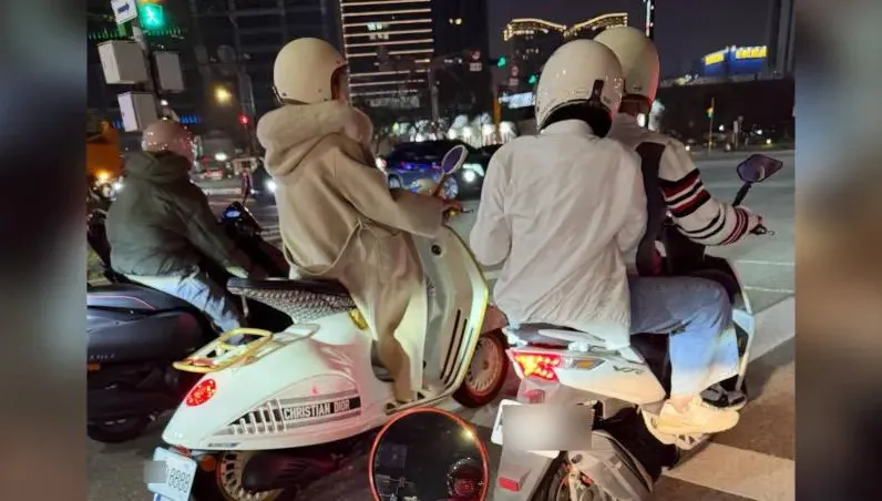 全球僅946輛！路見「百萬貴婦機車」配超狂車牌　眾人急喊乾媽