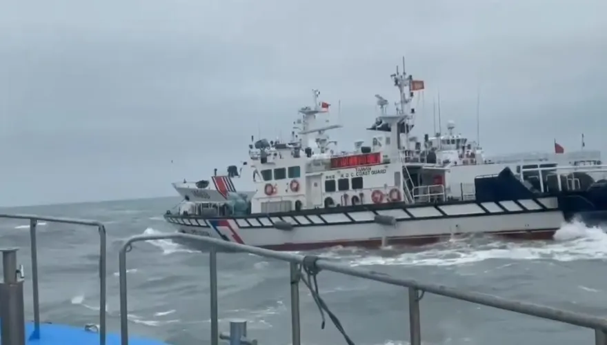 1週內兩度闖限制水域　大陸海警船再侵擾金門