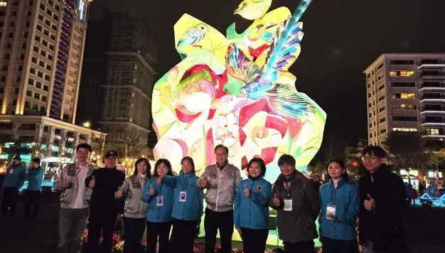 雲林縣府團隊參訪台灣燈會　張麗善喊精彩讚桃市府規劃用心