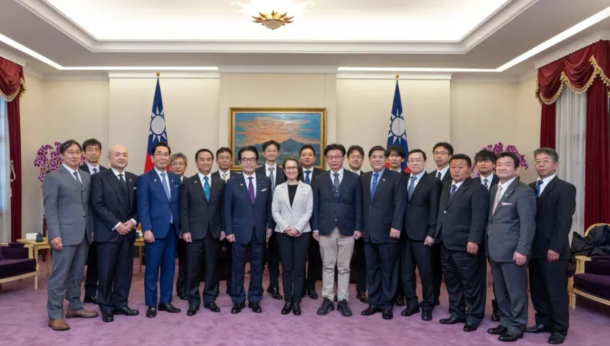 接見日本訪問團　蕭美琴：感謝促進台日兩國關係