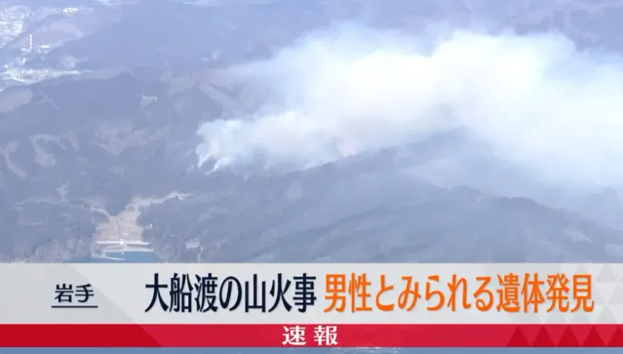 影/岩手山火延燒！尋獲1遺體　老婦憶倉皇帶家人牌位逃難