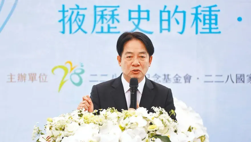 曝賴清德228致詞內幕！和大陸有關　黨政人士：替政府完成遲來的道歉