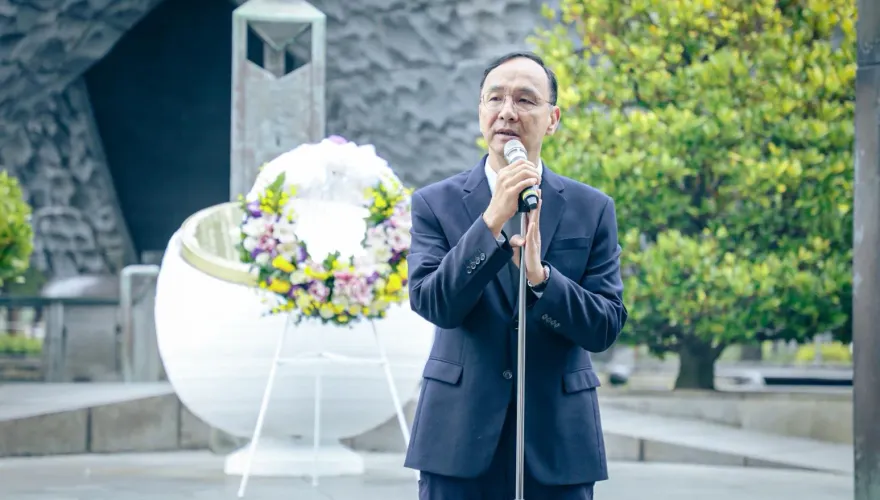影/趙少康批罷免戰力弱！朱立倫曝原因：中選會篩選嚴格不一