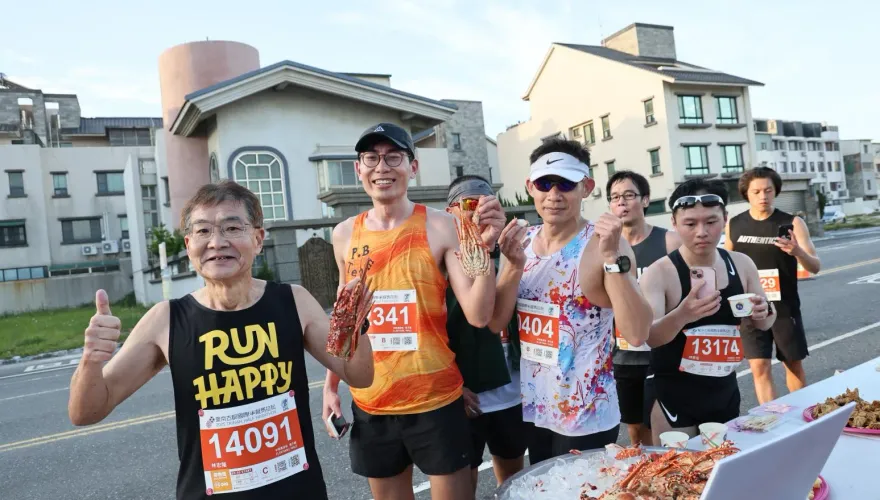影/跑慢沒得吃！古都馬拉松3/2開跑　龍蝦、烤乳豬補給澎湃