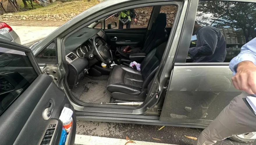 89猴遇行車糾紛必砸車？台中球棒隊狠敲當街濺血