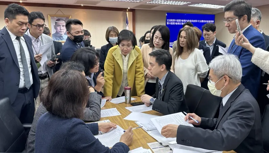 先禮後兵！　內政委員會召委出爐火速修改輪值辦法