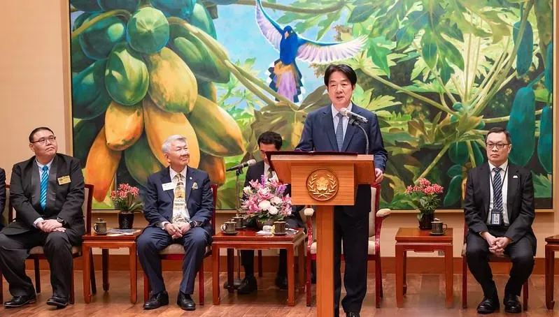 總統接見國際同濟會訪團　盼共同投資台灣未來世代