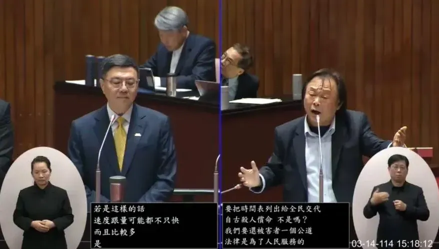 王世堅喊「殺人償命」！質詢36死囚執行時間表　卓榮泰回應了